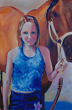 Johanna, 2013, Acryl auf Leinwand, 120 x 80cm