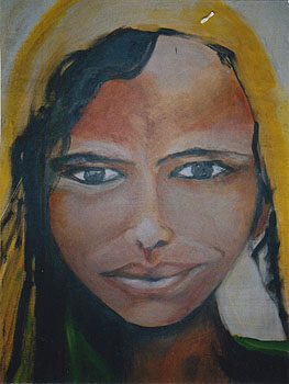 Kinderportrait (indisches M&aumldchen), 2004